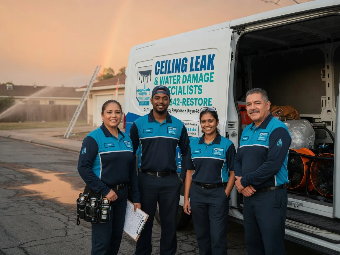 Ceiling Leak Cleanup company in Eola, TX