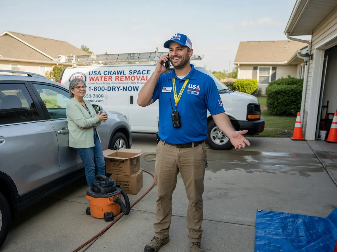 Crawl Space Water Removal Eola, TX FAQs